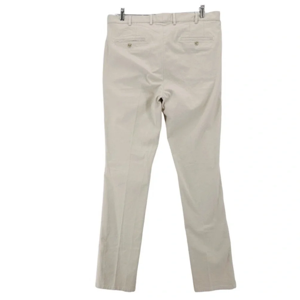 NWT Peter Millar Pants Sz 40 Crown Pilot Twill Flat Front Trouser Chinos‎ Stone